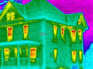Home heat Loss Detection by Saunders Insulation Specialists 